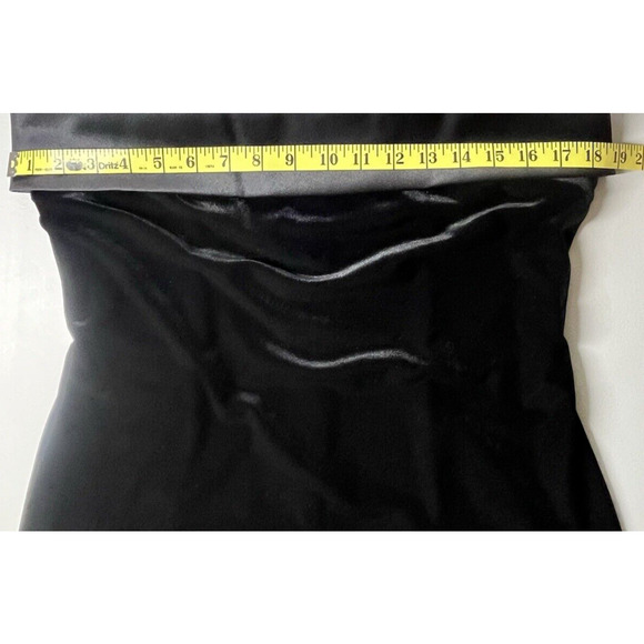 Alex Evenings Black Velvet Maxi Dress - Picture 7 of 11